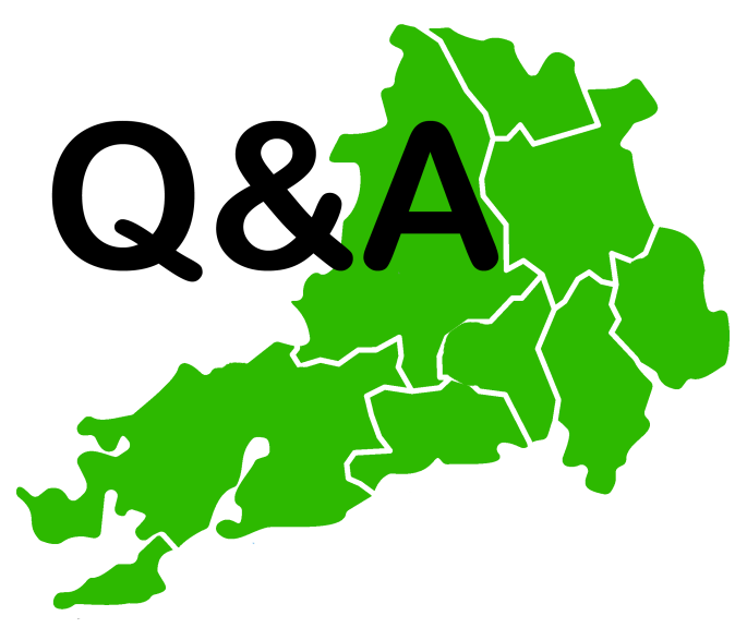 Karttapohja Länsi-Uusimaa ja Q+A -teksti
